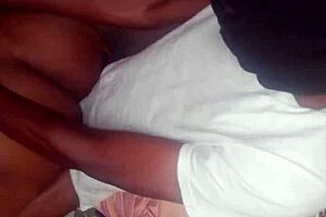Watch amateur ebony to get dicked from behind