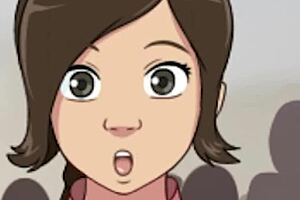 Korra excited big boobs and Azula in the hot avatar flashing scene