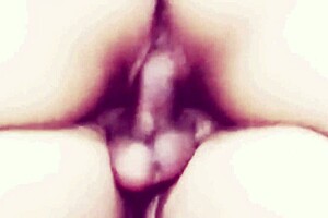 18 years Asian babe fur coat noodle drip on her ass crack doggystyle creampie