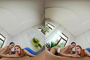 Two naked lusting women in猛污 Czech amateurs giving their buddies group blowjob and handjob