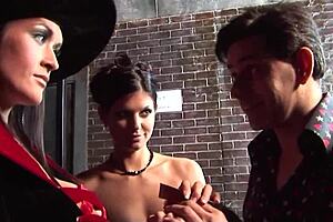 Watch 2 german big tits girls fuck a handsome man sometimes