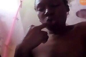 Cougared and smooth bodied Sasha Fletcher engages in masturbation