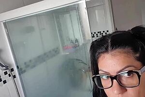 Following masturbation with both hand and electrostimulation, I decided to have a bath, which results in a clean, warm, and wet genital which is ready for extreme pleasure