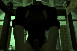 This hot shemale Mira screws Jarl in a new 3D futa porno Skyrim sex video