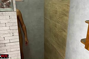 Chubby partner what is the opportunity to have sex together in a shower