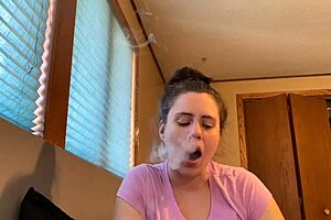 Hardcore pussy play, lesbian group sex with cigarettes