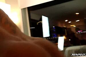 Deep oral pleasure and large breasts