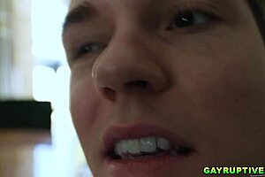 Jack Bailey convinces Killian Knox for bare back anal penetration
