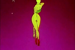 Erotic playtime again with the cartoonish babe of stunning curves!