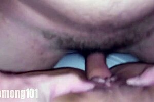 Asian wife fucked and creampied in POV – home video