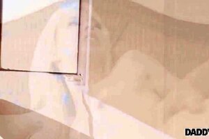 Mature husband seduced and blonde temptress