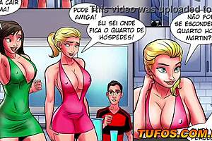An opinionated nerd’s boy educates a sexual faced middle aged beautiful woman in ladies washroom