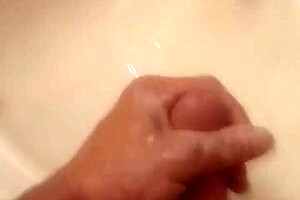 Soloboy gets of to masturbating with a huge erection