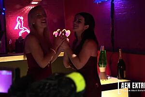 A and two other women and two unknown men have sex together