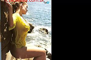 Lola Melnick’s seductive posing on the Magazine specializing in half nude pictures, Playboy