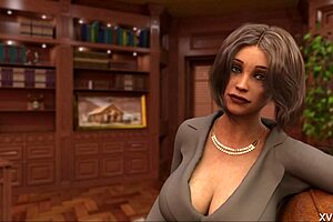 Tempted college student gets tempted after seeing twin big boobs of principal fprintf