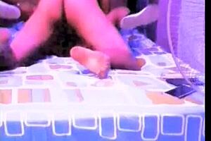 Big naturals tits and a large cock in homemade Venezuelan pornography