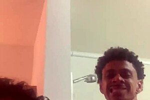 POV facial from hidden camera