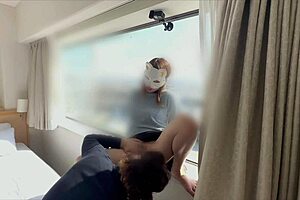 Japanese MILF tempts with Hentai animation and blowjob powers