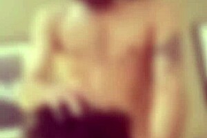 Bi pair comes to young man with large penis at motel, wife has hardcore anal sex with husband watches