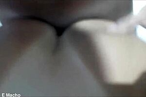 Fulfilled girlfriend enjoys a threesome with amateur boyfriend and best friend