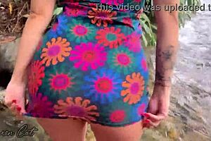 Recording of .mp4 format of tattooed girl while giving a handjob and getting # breeding