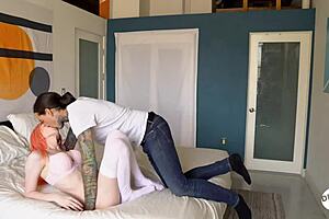 Mimi and her partner’s explicit home moved sex with tattoos and anal scene