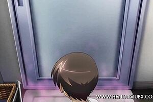 Seductive cartoon females symbolically violate the rule of no modeling in a bathtub sequence