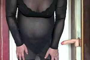 One for the amateur crossdressers out there for some ‘behind’ action