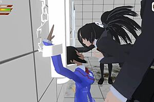 Yuri's enslavement: a BDSM anime lesbian video