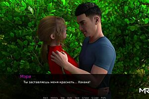 Erotic games: Seduction tv shows cartoons watching sex nude in wooden area