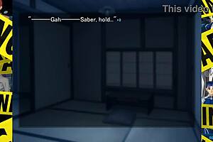 Saber’s and her insert’s love in episode part 106 of the fate stay night