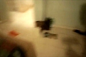 Young French girl that stripped naked and blowjob then fucked hard in doggystyle while wearing black panties