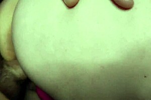 Awesome tits mature slut screws in the anal sex missionary position