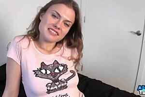 Sensuous Scandinavian Johanna Johansen: the pleasure in her butt is followed by an orgasm in her twat