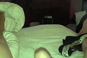 Homemade video shows native Canadian amateur strokes his cock