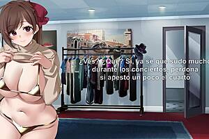 Spanish dubbed idol: Pleasure and roleplay