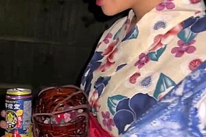 Amateur video set in Tokyo with step sister having natural big tits and her cheating husband