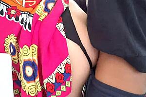 Wild cowgirl ride from Stepsister's intimate bathroom moments