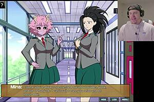 Fan’s drawing of cartoon babe gets flooded with cum in Heroes’ Cameo in the game