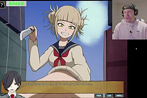 Fan’s drawing of cartoon babe gets flooded with cum in Heroes’ Cameo in the game
