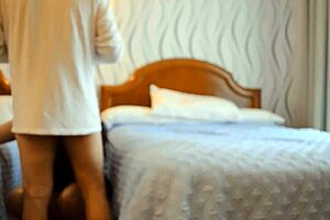 Hotel romp with a horny stud and big dick surprises me
