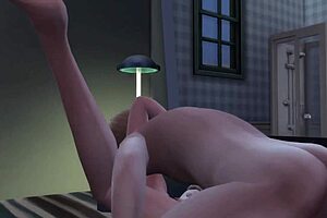 Delivery boy receives hentai from animated Hentai