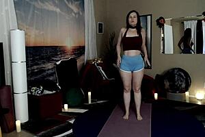 Natural tits makes European mature get naughty
