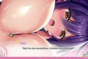 Maya's erotic app academy: Creamy technique with a huge steamy anime conclusion