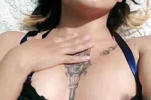 Latin beauty puts the camera to her assets