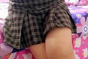 Amateur couple explores toys and role play fetish sex