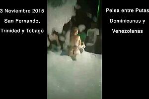 A wild party at which Latin American women go head to head