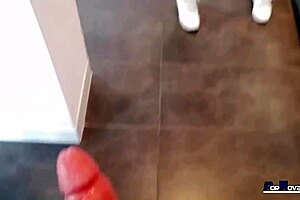 Beautiful Italian mature woman with big tits self nude sex in POVRide it good