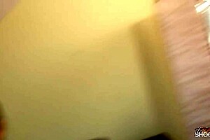 Tina has sex with a couple in a video uploaded in a casting session of the production company